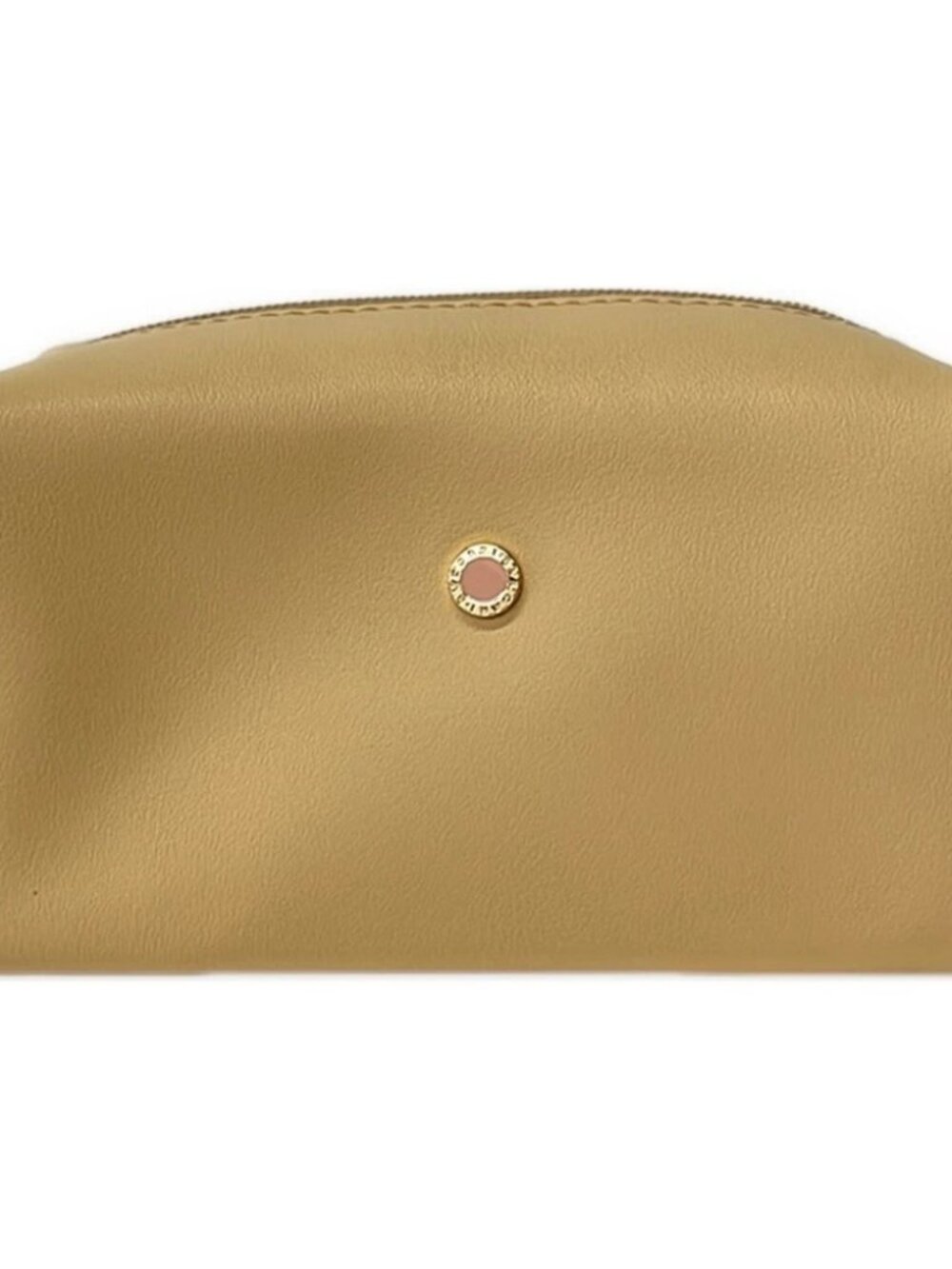 BVLGARI PARFUMS Beige Synthetic Leather Pouch